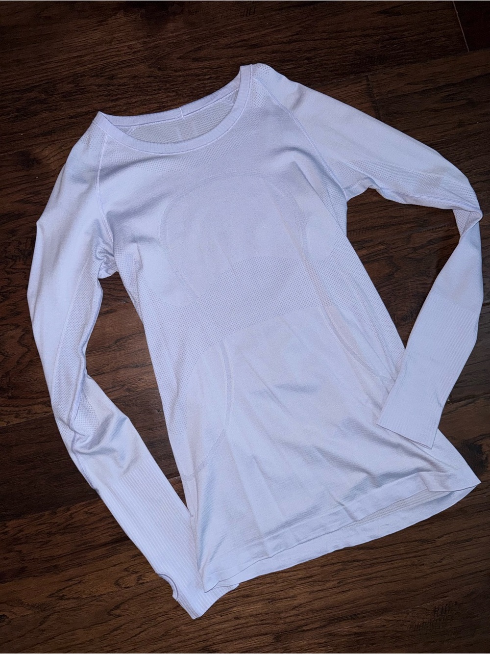 Lululemon Swiftly Long Sleeve Ice Blue
